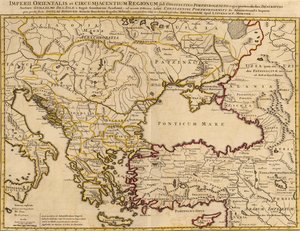 Imperii Orientalis et Circumjacentium Regionum, onder Constantino Porphyrogenito en zijn voorgangers beschrijving door Anselmo Maria Banduri